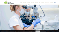 Desktop Screenshot of dentalmedicenter.pl